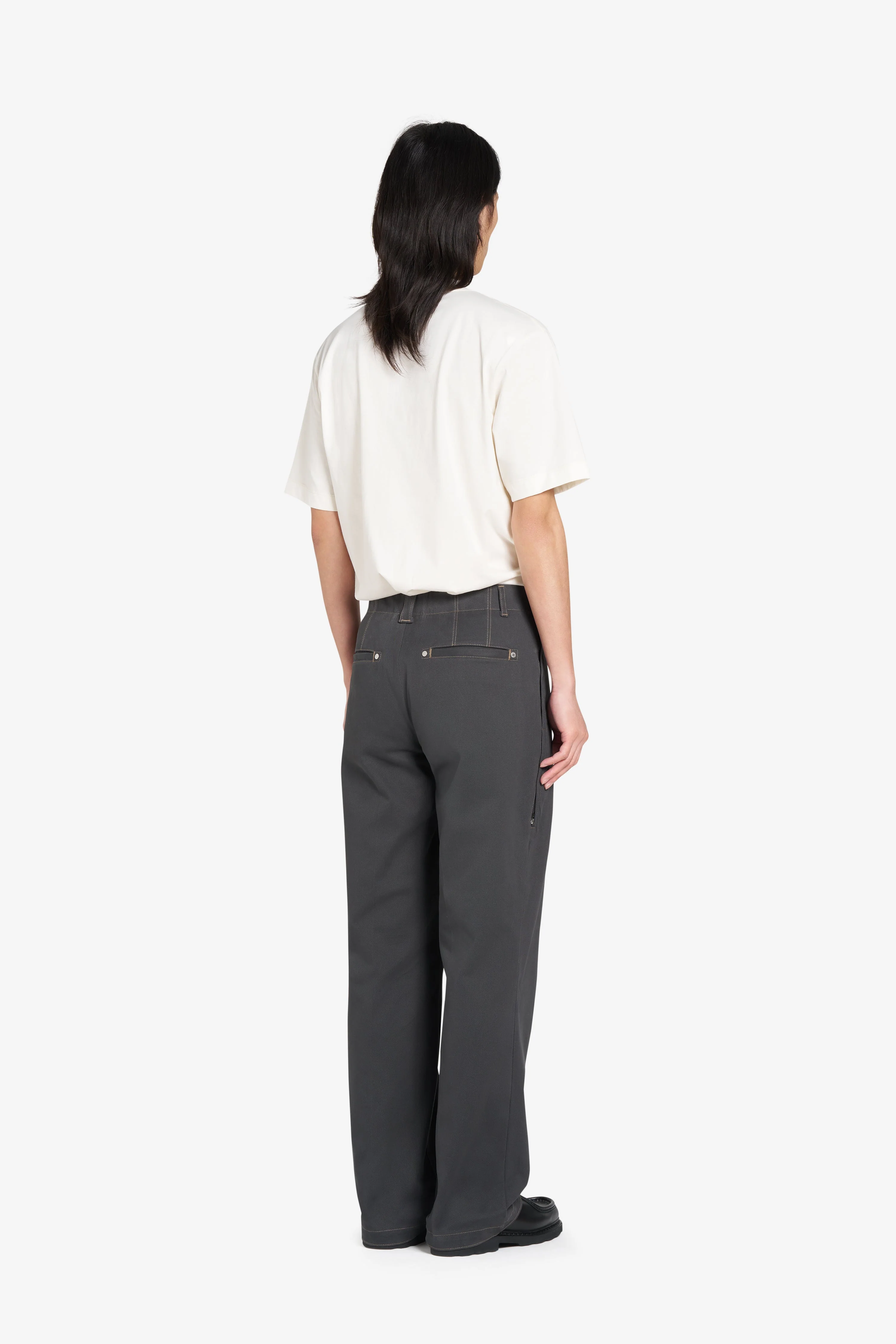 CHINO ZIP PANTS - Image 4