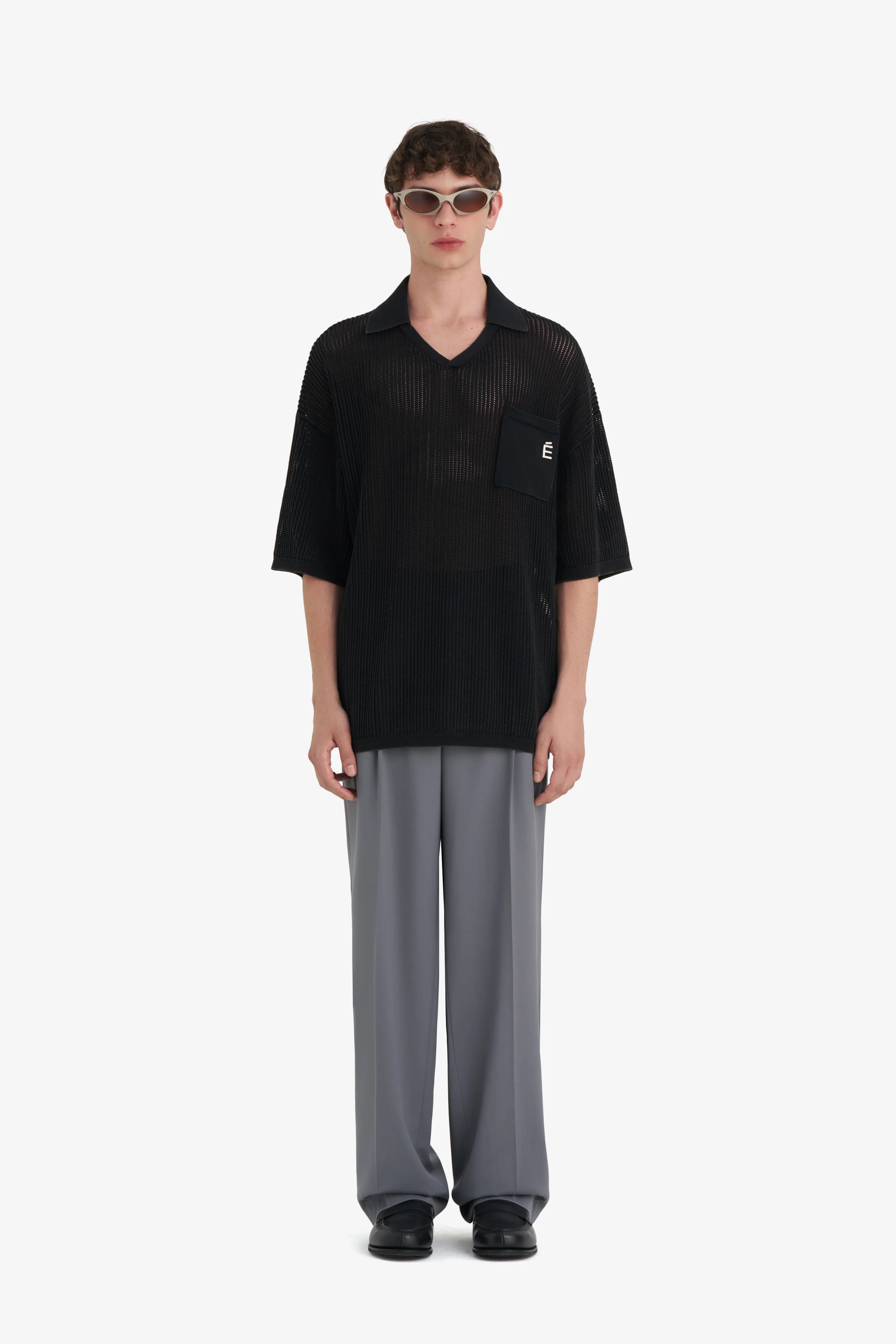 KNIT POLO SLEEVELESS WASH - Image 4