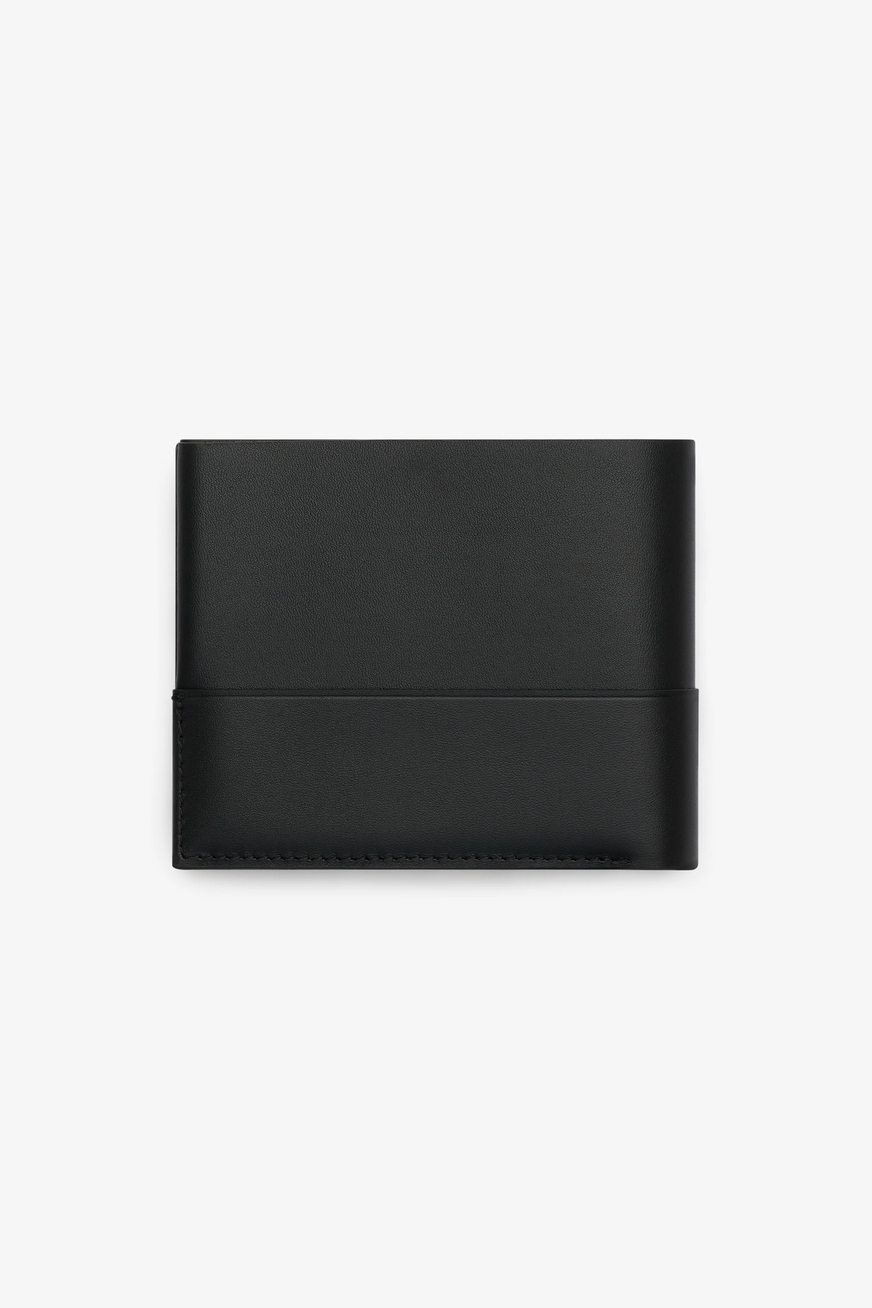 LEATHER WALLET - BLACK - Image 3