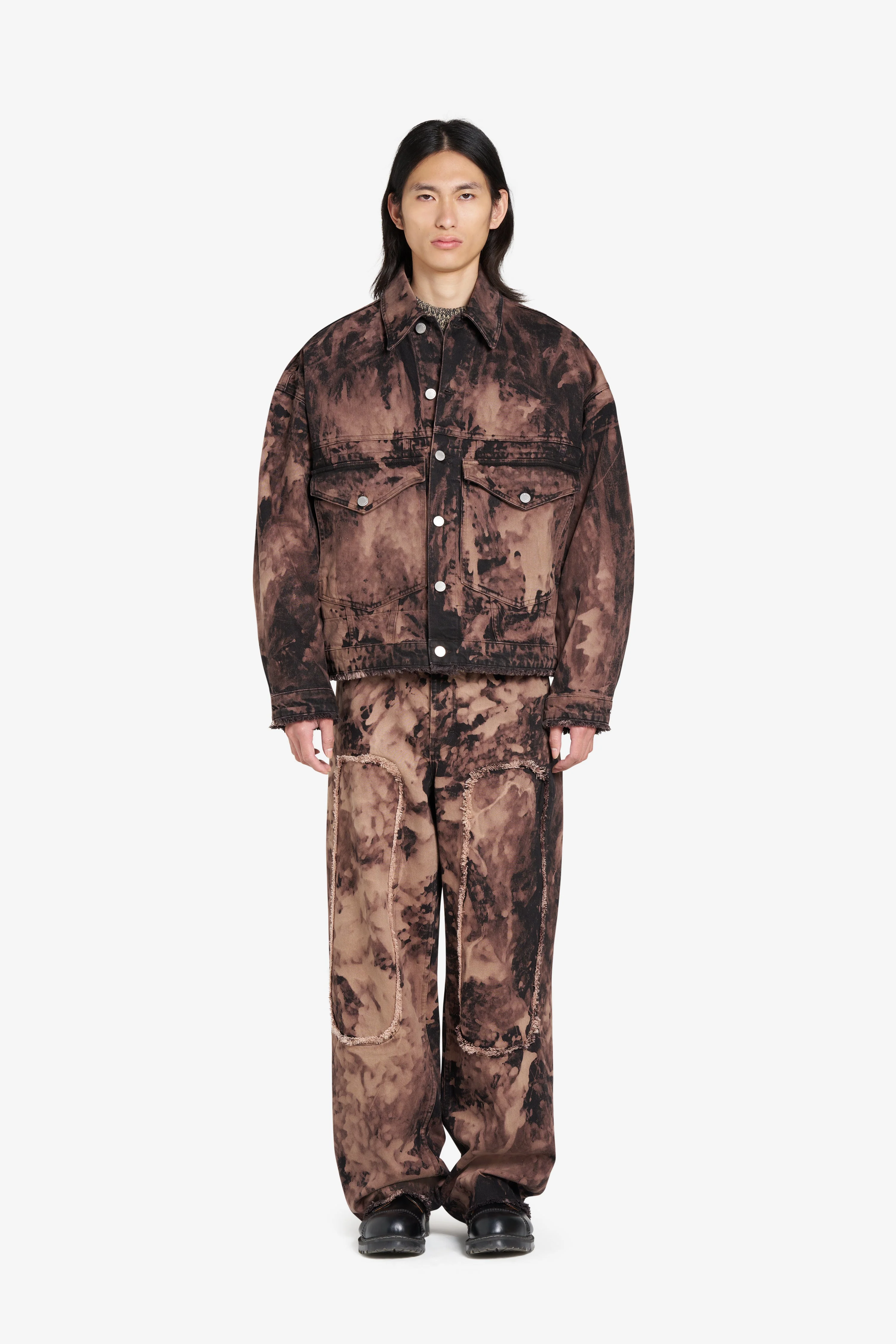 LOOSE DENIM JACKET BLEACH - Image 5