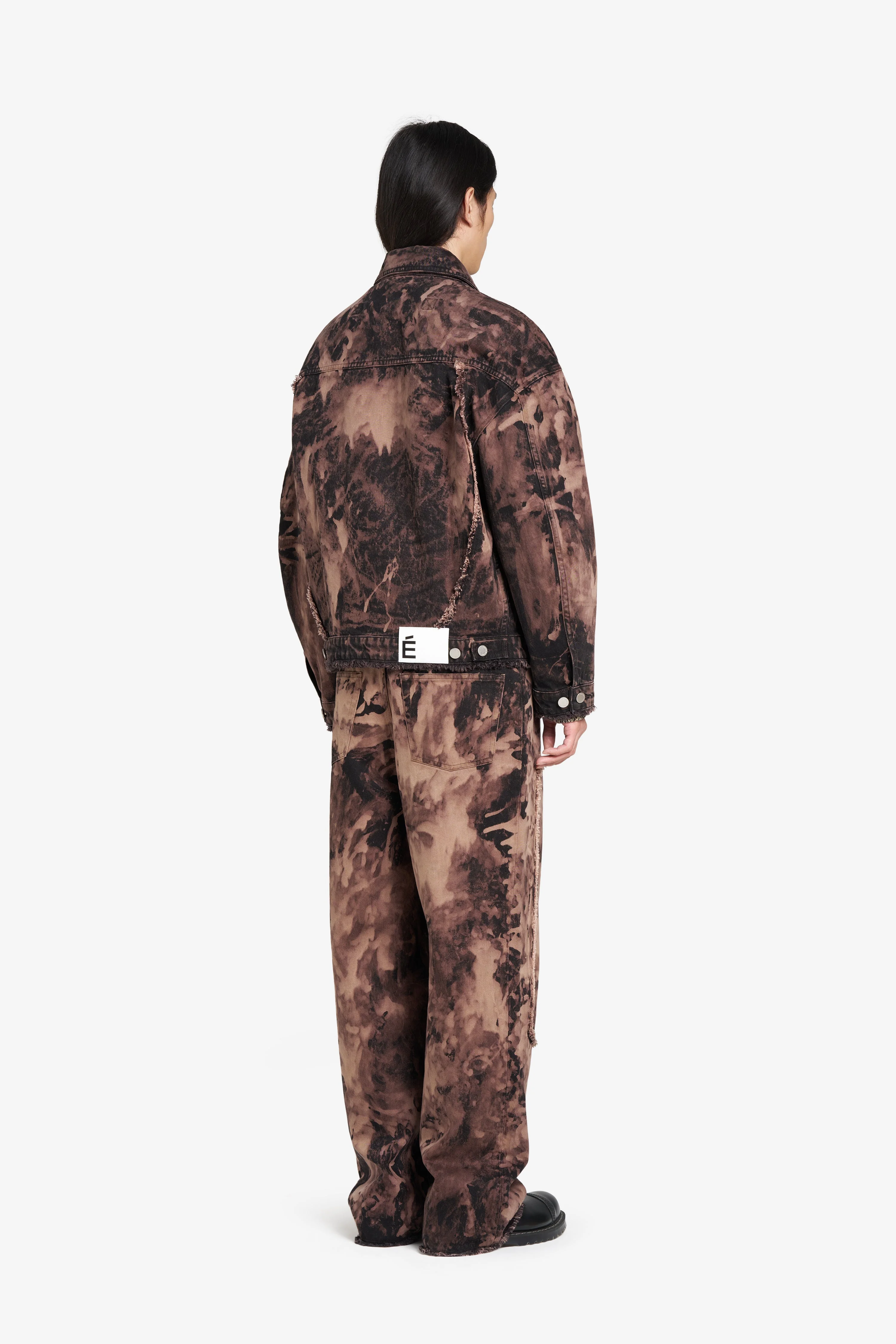 LOOSE DENIM JACKET BLEACH - Image 6