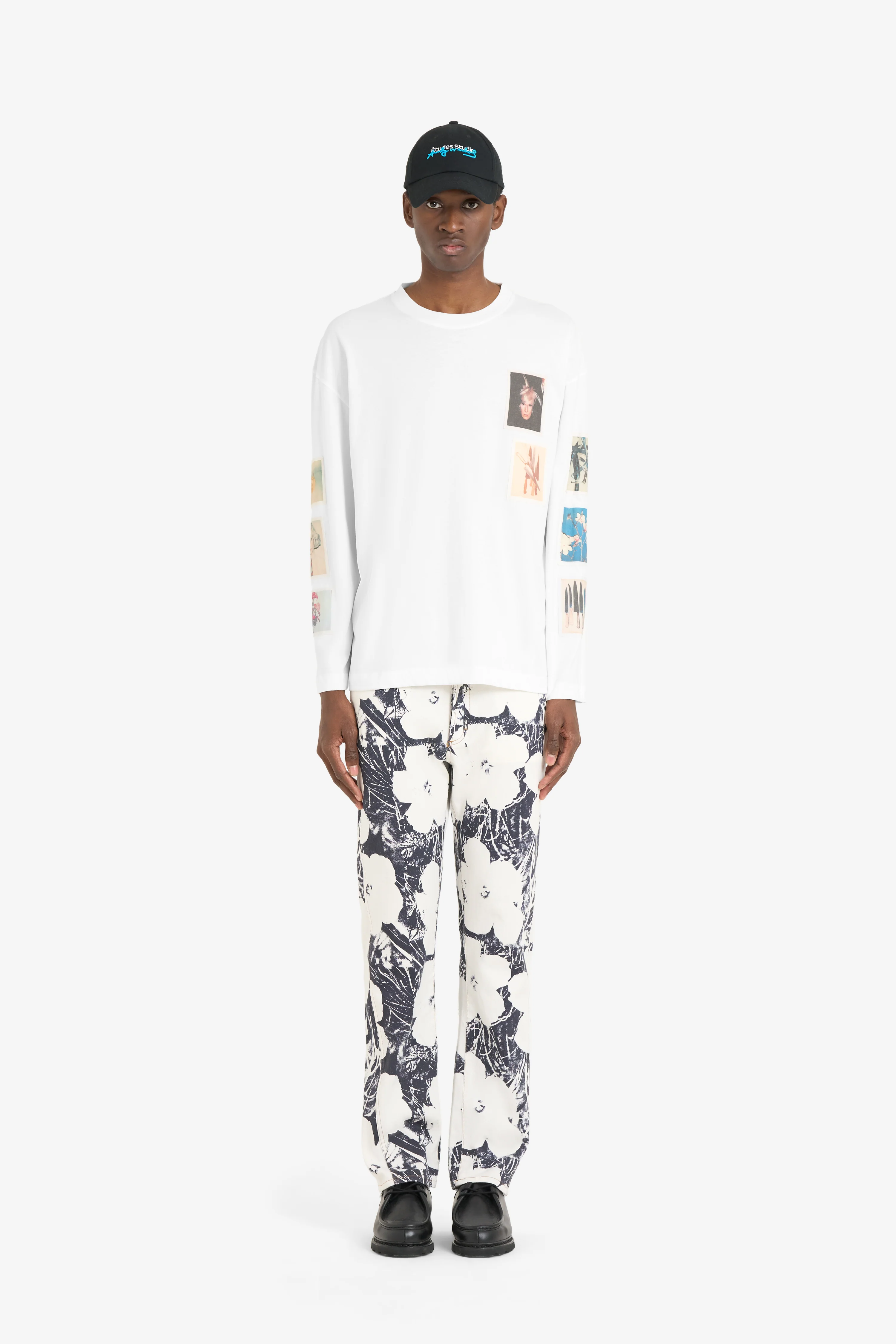 LONG SLEEVES RELAX T-SHIRT ANDY WARHOL POLAROID - Image 4