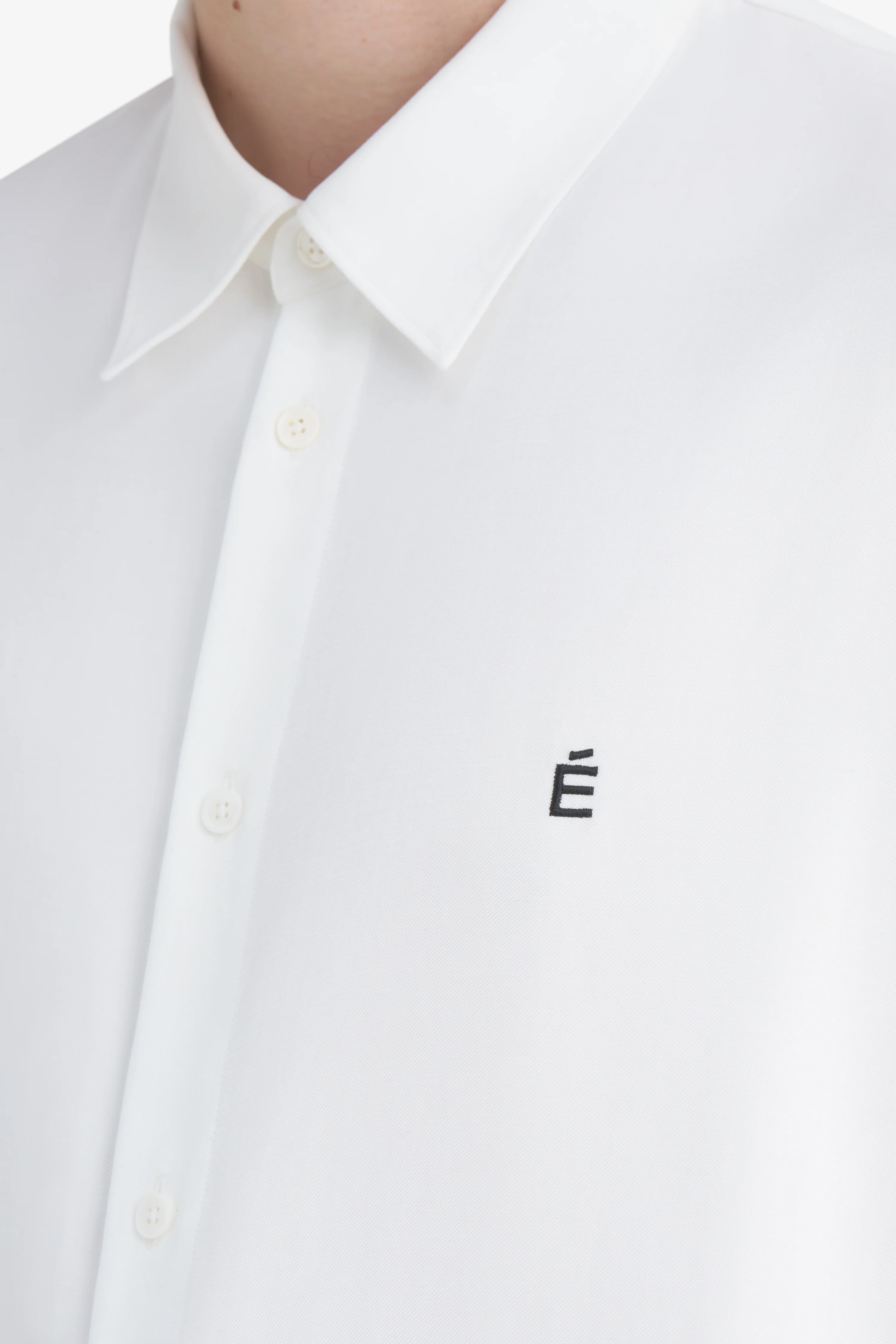 OVERSIZED SHIRT É - WHITE - Image 7