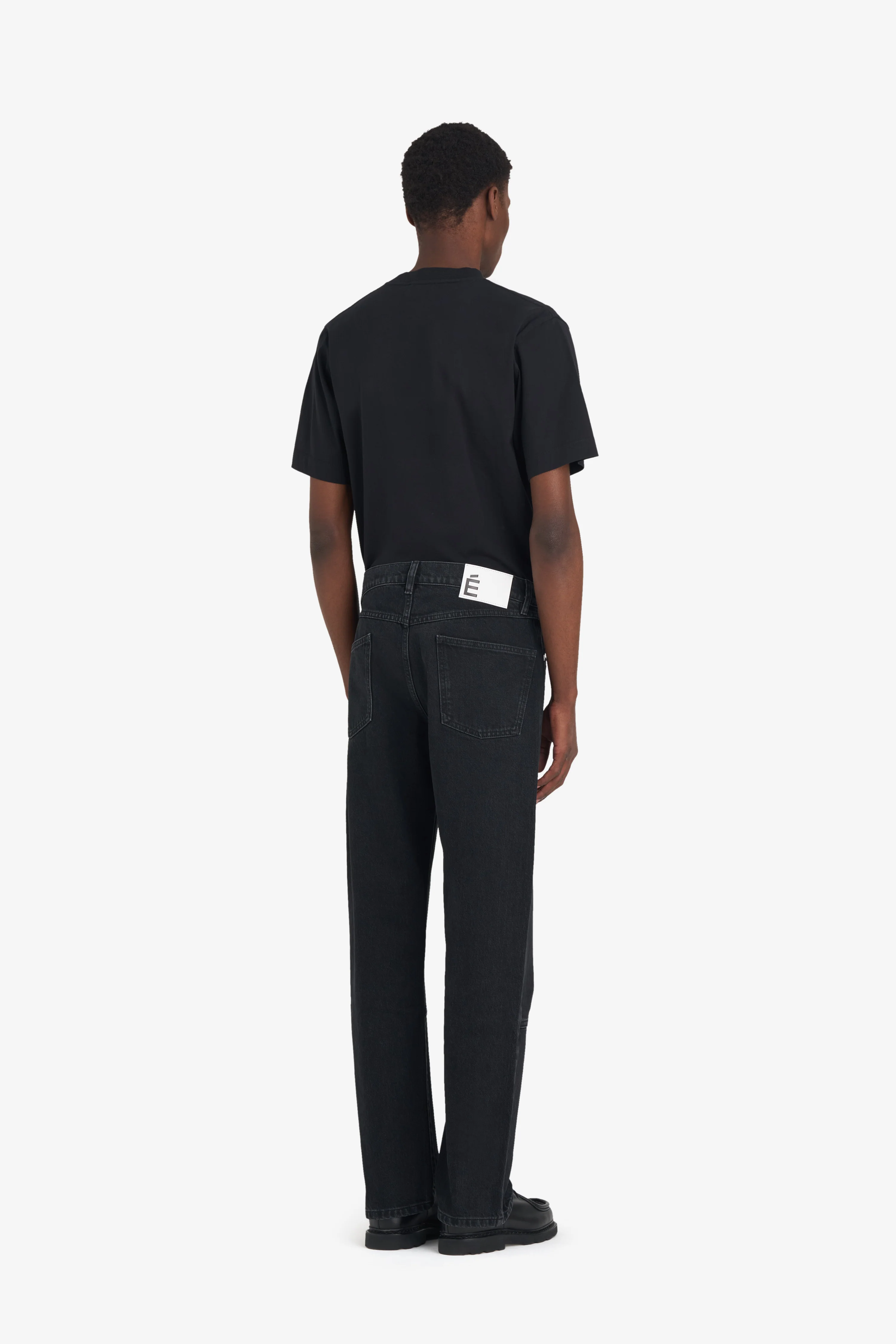 REGULAR JEANS PANT - BLACK - Image 5