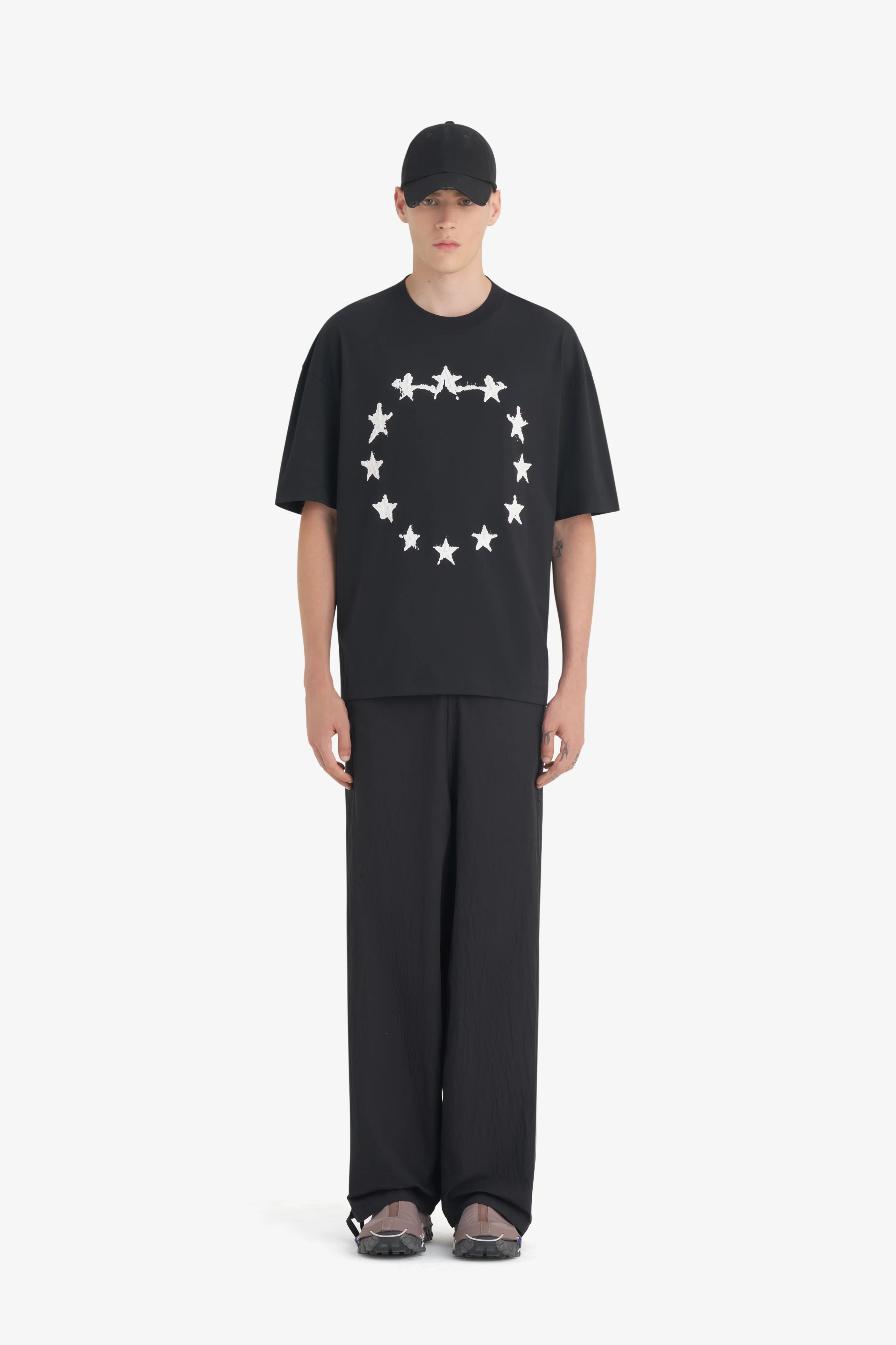 RELAX T-SHIRT STARS GRAPH - Image 4