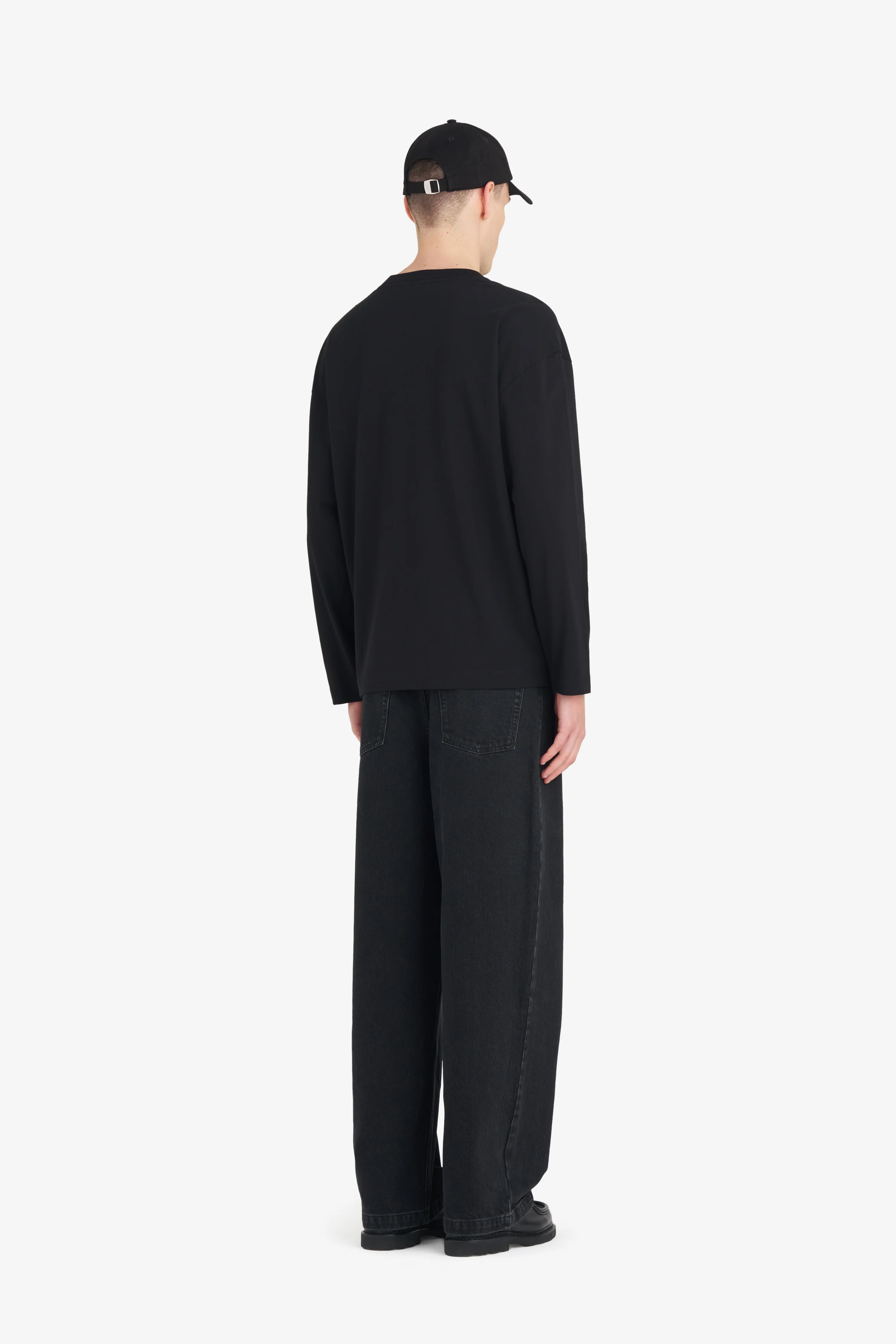 RELAX T-SHIRT LONG SLEEVES É - BLACK - Image 5